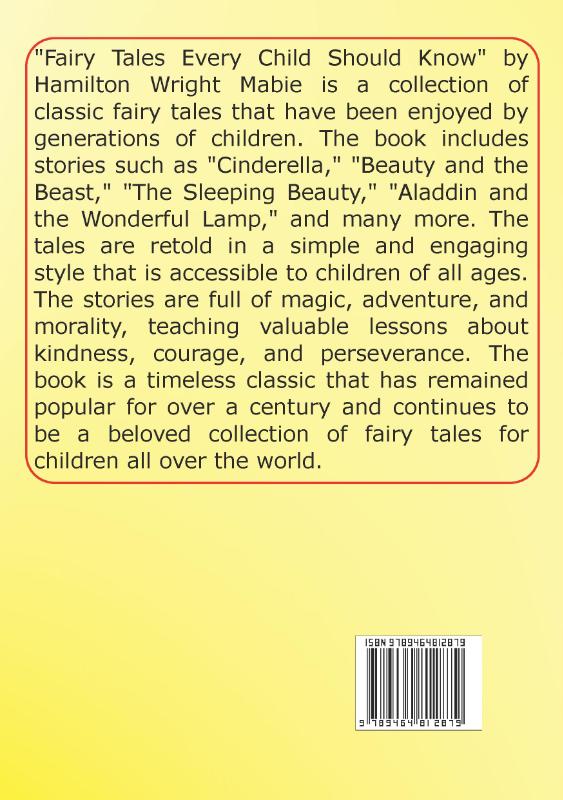 Achterkant van Fairy Tales