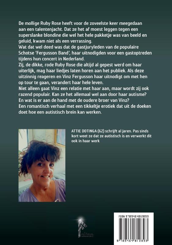 Achterkant van Volumineuze Muzikenoten in een Autistisch ritme