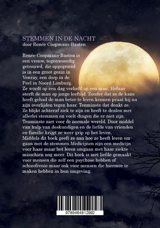 Achterkant van Stemmen in de Nacht
