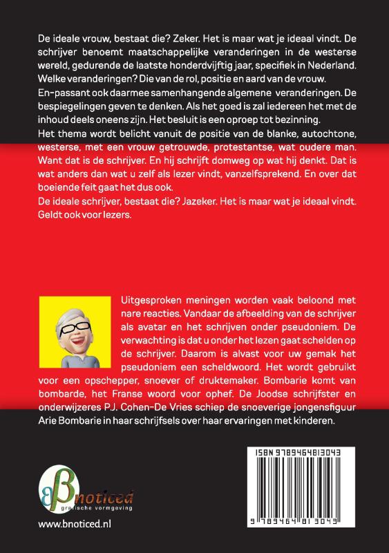 Achterkant van De Westerse vrouw die verdween