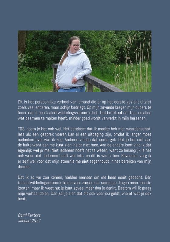 Achterkant van Ondanks alles