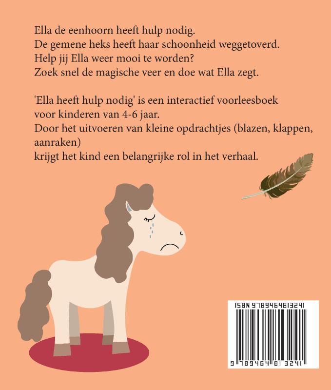 Achterkant van Ella heeft hulp nodig