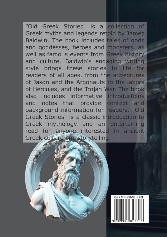 Achterkant van Old Greek Stories