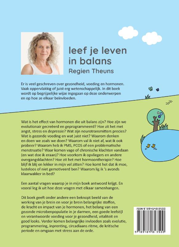 Achterkant van Leef je leven in balans
