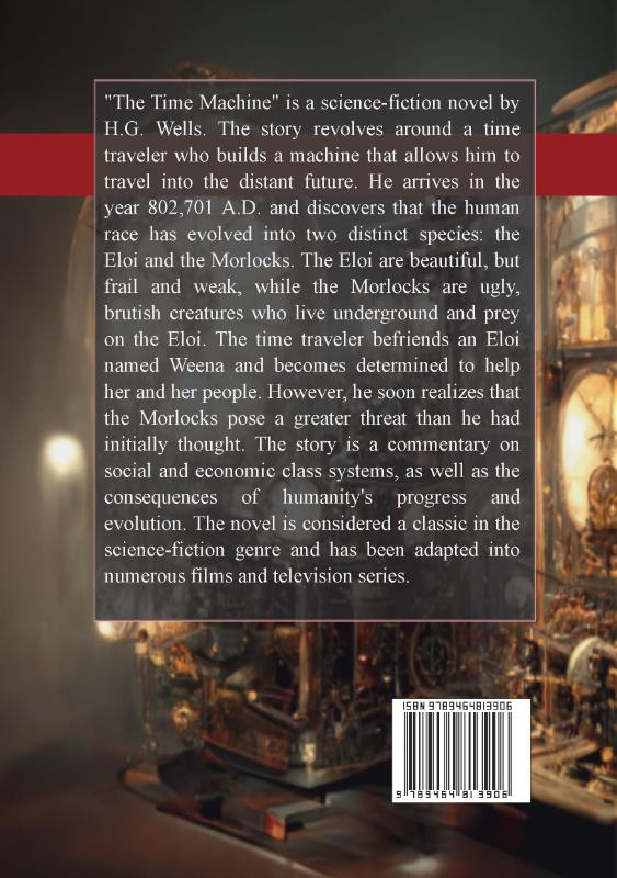 Achterkant van The Time Machine