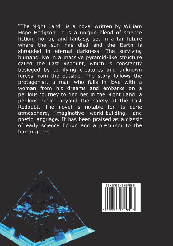 Achterkant van The Night Land