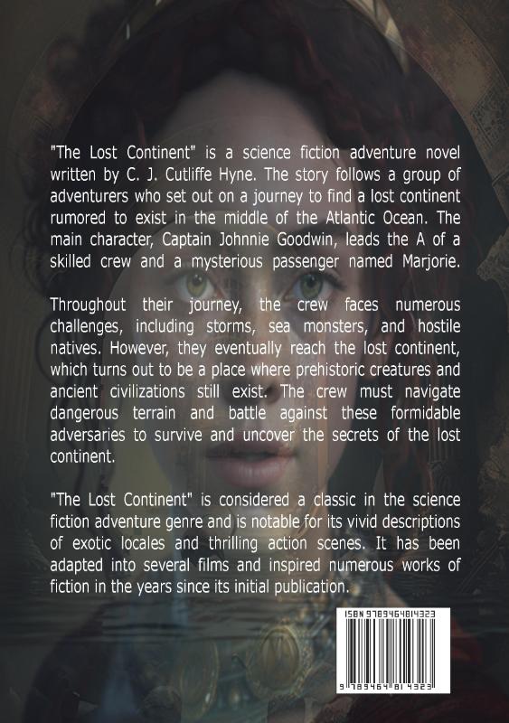 Achterkant van The Lost Continent