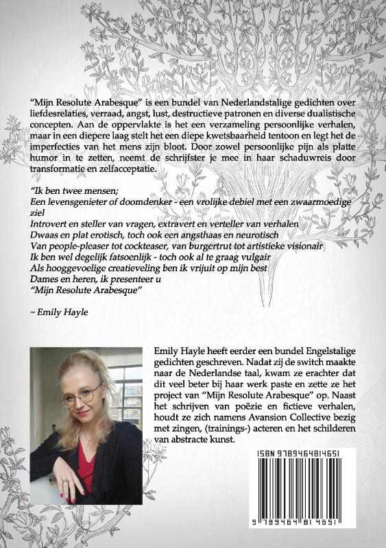 Achterkant van Mijn Resolute Arabesque