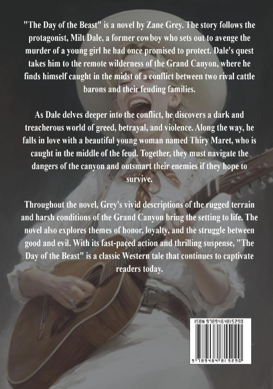 Achterkant van The Day of the Beast