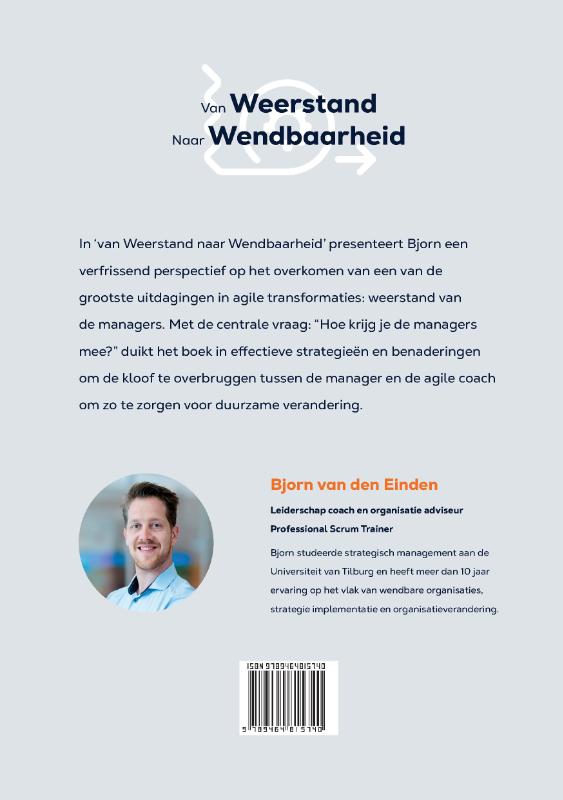 Achterkant van van Weerstand naar Wendbaarheid