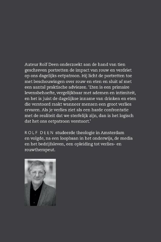 Achterkant van Is er eten na de dood?