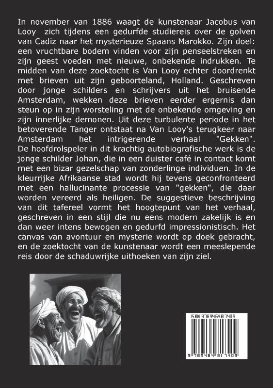 Achterkant van Gekken