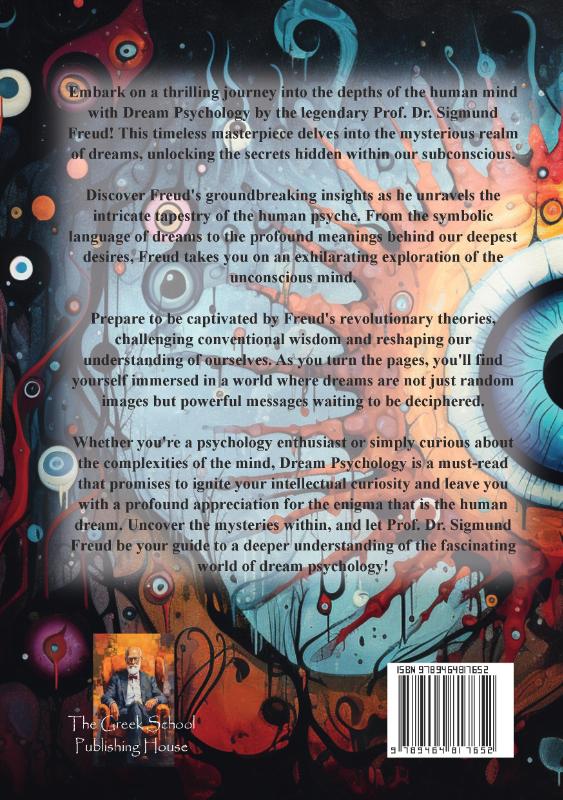 Achterkant van Dream Psychology