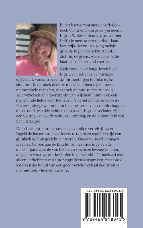 Achterkant van Onder één hoed gevangen