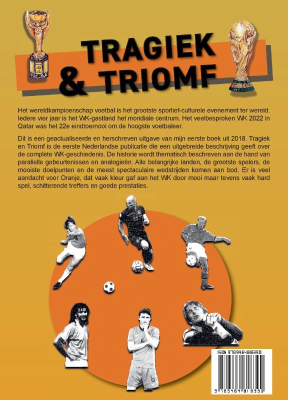 Achterkant van Tragiek & Triomf