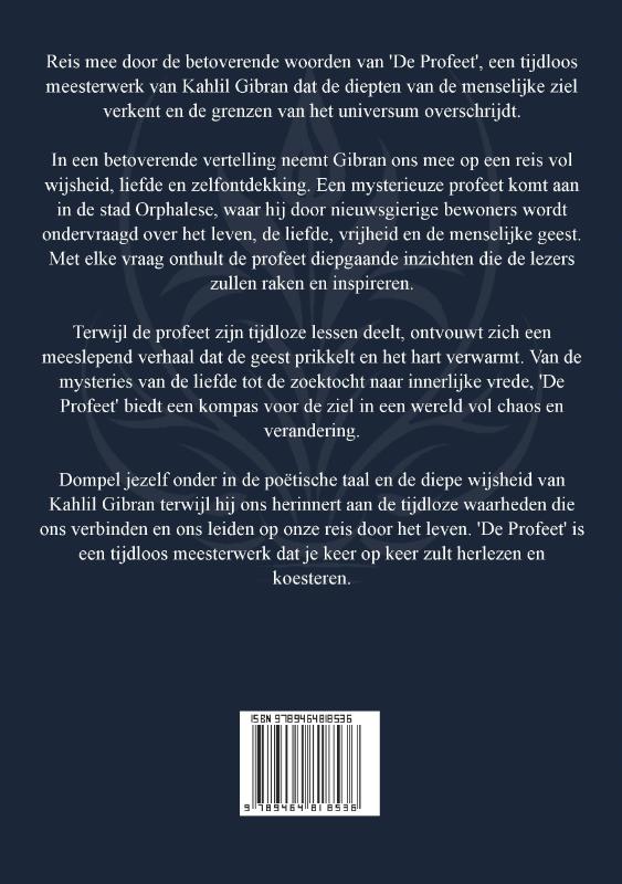 Achterkant van De Profeet
