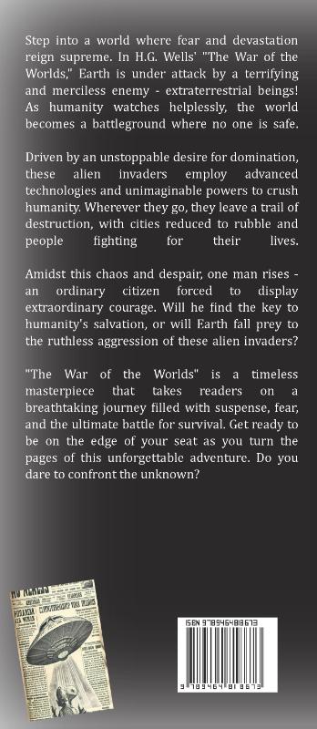 Achterkant van The War of the Worlds