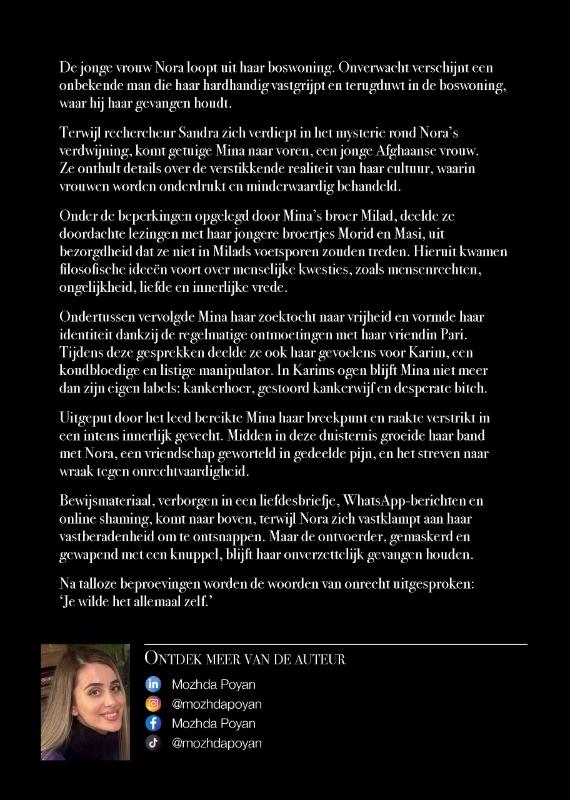 Achterkant van Je wilde het allemaal zelf