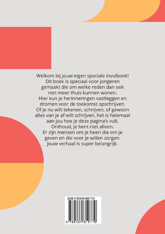 Achterkant van Het 'Dag mijn allerliefste...' jouw boek.