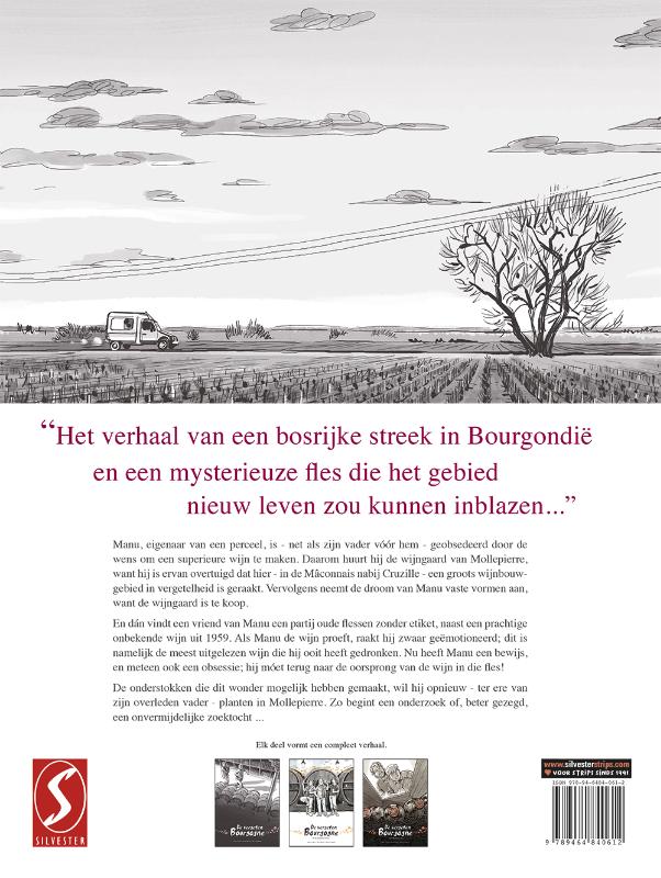 Achterkant van De vergeten Bourgogne