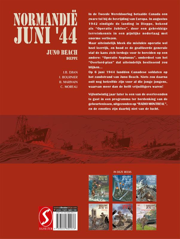 Achterkant van Juno Beach - Dieppe