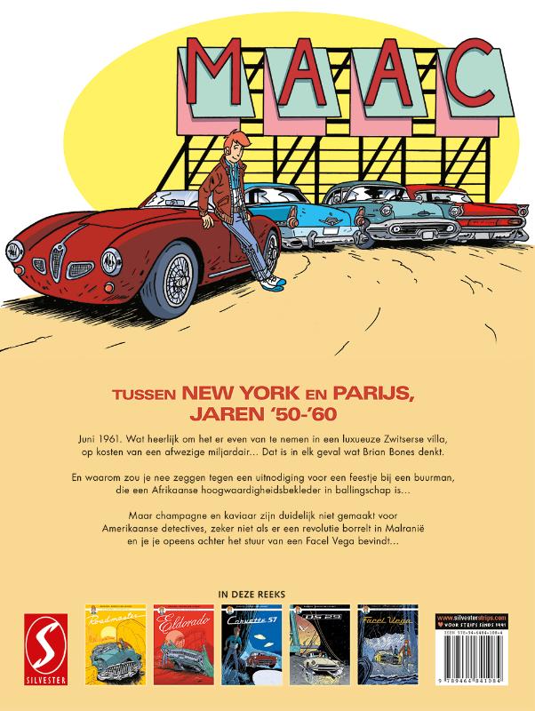 Achterkant van Facel Vega