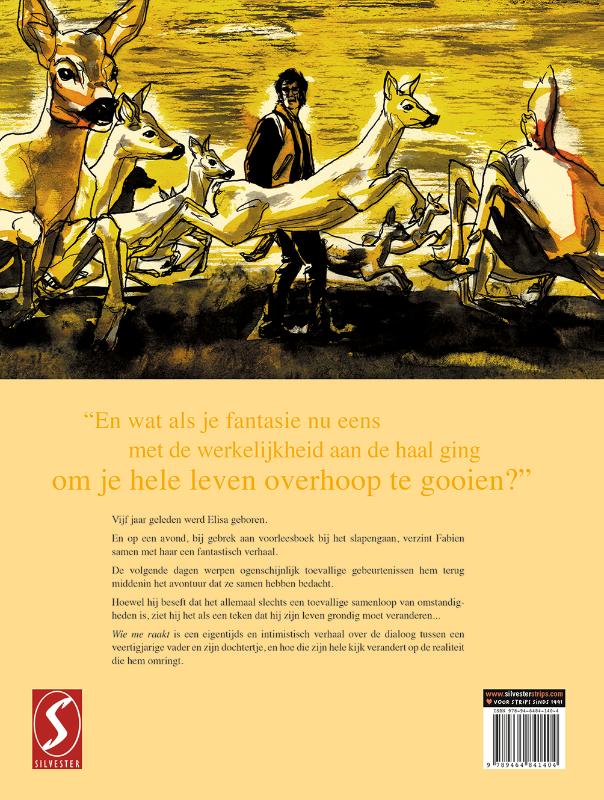 Achterkant van Wie me raakt