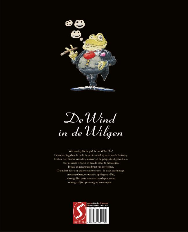 Achterkant van De wind in de wilgen INTEGRAAL