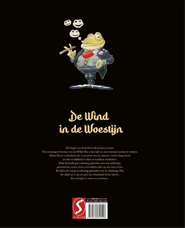 Achterkant van De wind in de woestijn INTEGRAAL