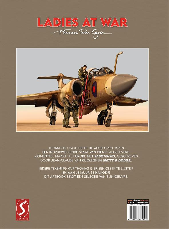 Achterkant van Ladies at war: Artbook Thomas Du Caju