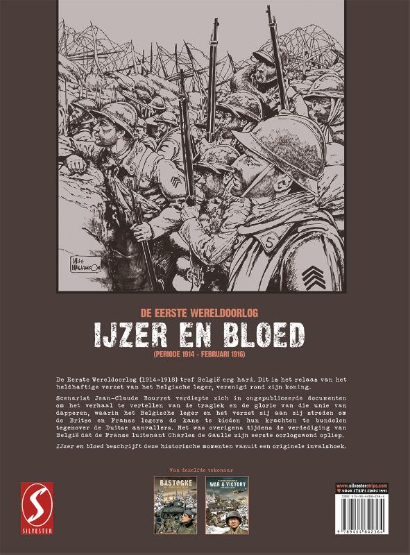 Achterkant van IJzer en bloed: De Eerste Wereldoorlog
