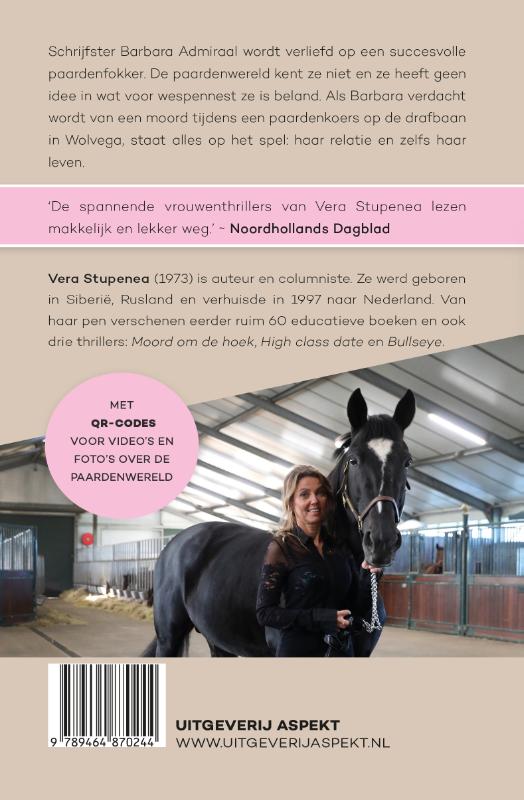 Achterkant van Moordende paardenrace