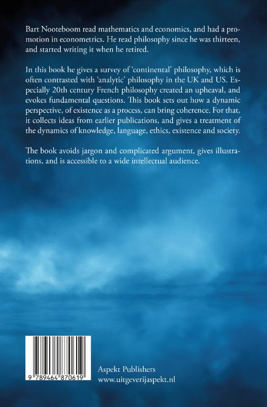 Achterkant van Dynamic coherence of Continental Philosophy