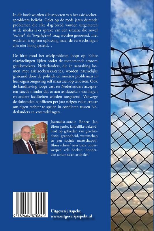 Achterkant van Asielzoekers en Vluchtelingen