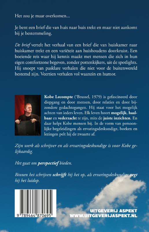 Achterkant van De brief