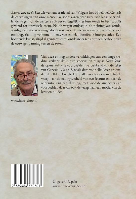 Achterkant van Adam, Eva en de val omlaag en omhoog