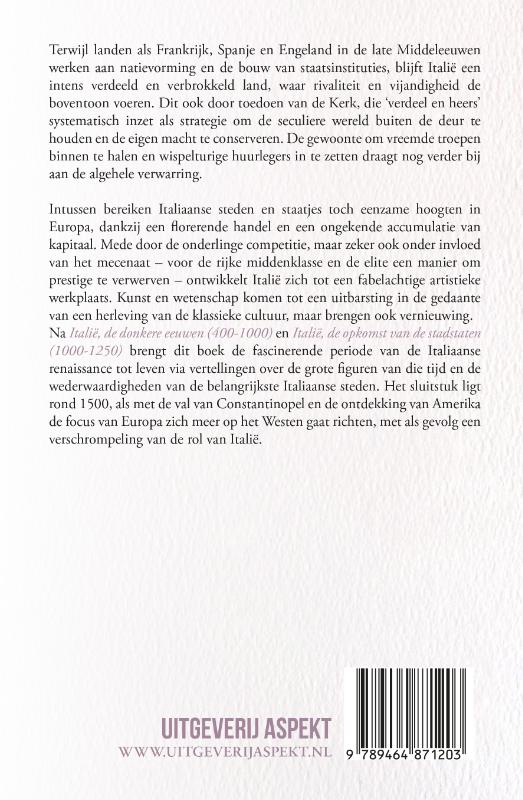 Achterkant van Italië, de bloeitijd 1250-1500