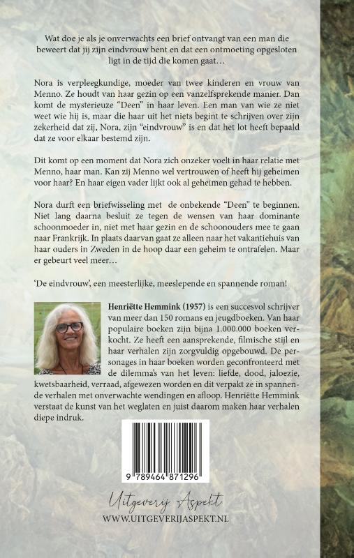 Achterkant van De Eindvrouw