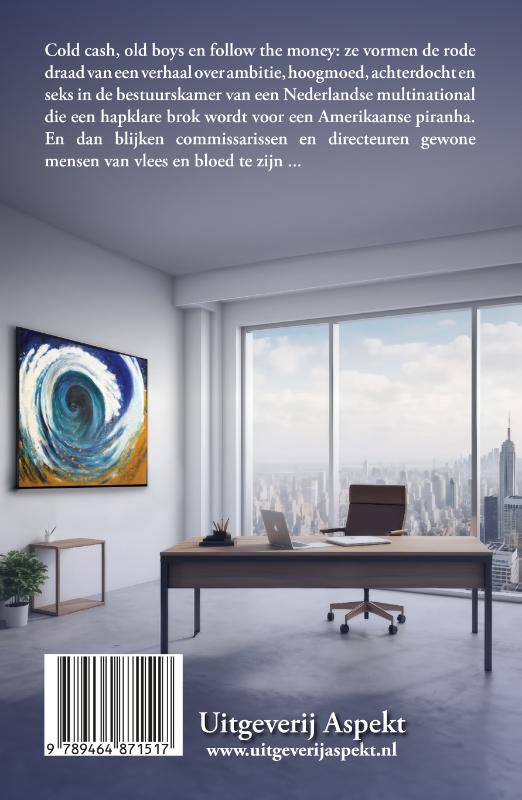 Achterkant van De Boardroom Trilogie