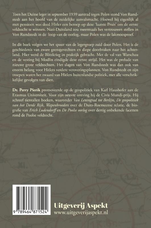 Achterkant van Met Von Rundstedt in Polen