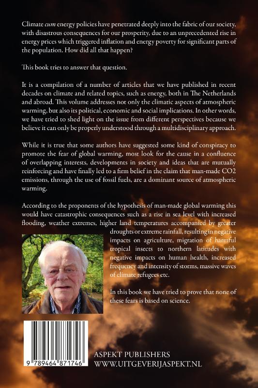 Achterkant van Chronicles of Climate Hysteria