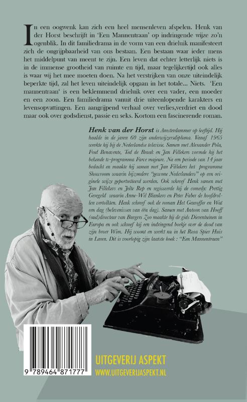 Achterkant van Een mannentraan