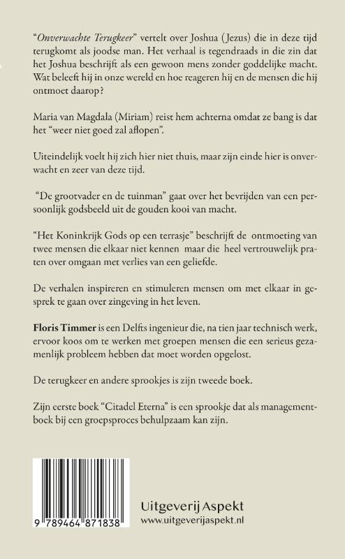 Achterkant van Onverwachte terugkeer