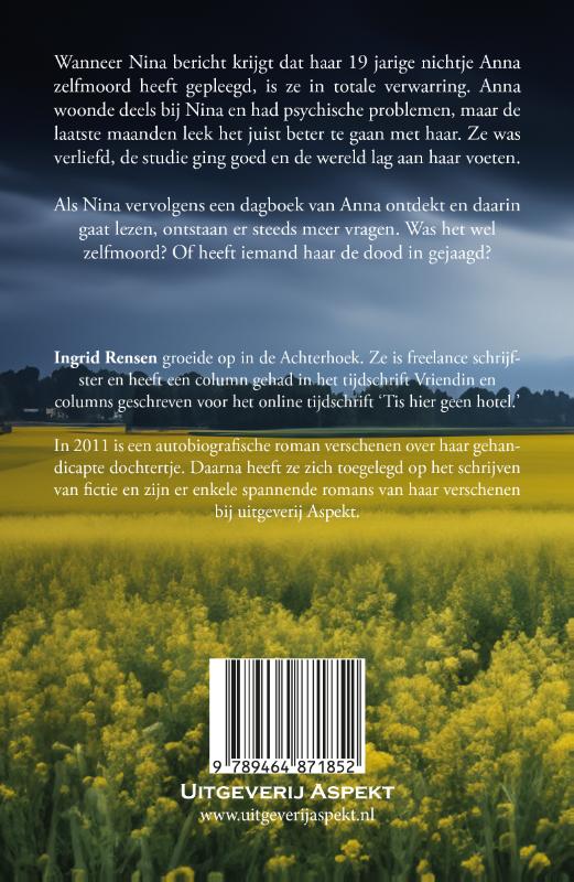 Achterkant van Ze heeft het gedaan
