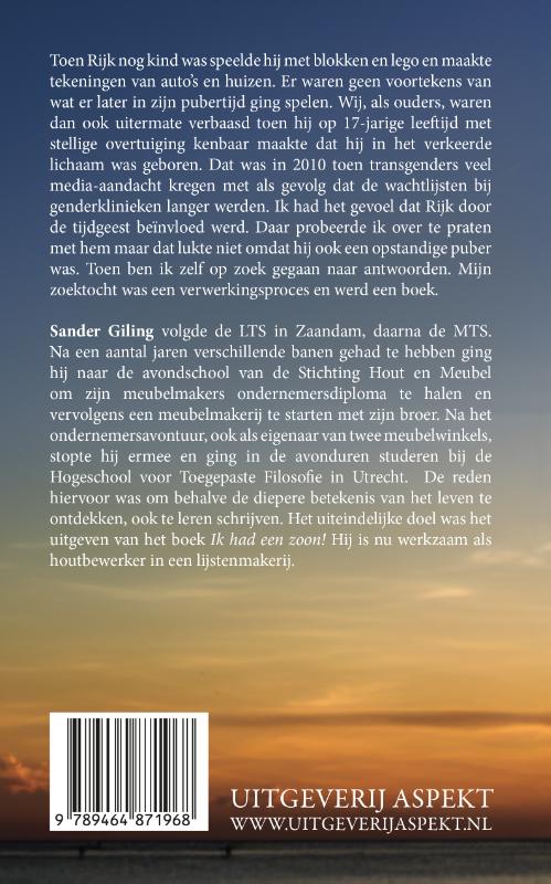 Achterkant van Ik had een zoon!