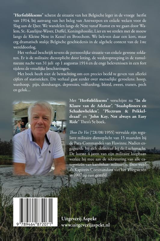 Achterkant van Herfstbliksems
