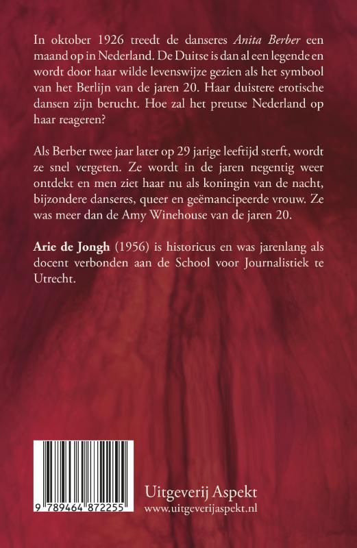 Achterkant van Anita Berber