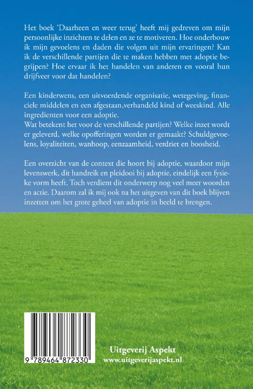 Achterkant van Recht doen aan de ervaring