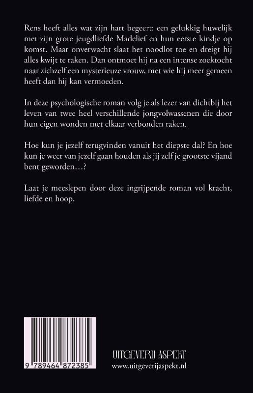 Achterkant van The Beautiful Wound