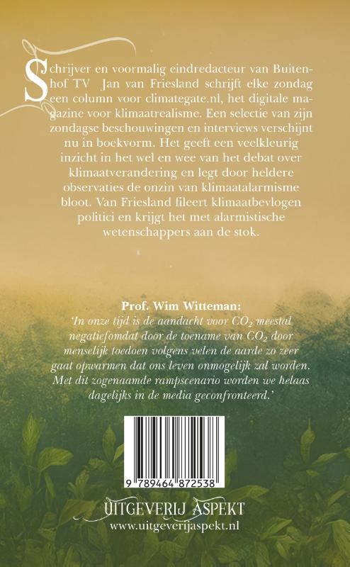 Achterkant van Moedertje Aarde snakt zo naar CO2!
